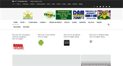Desktop Screenshot of boanovacj.com.br